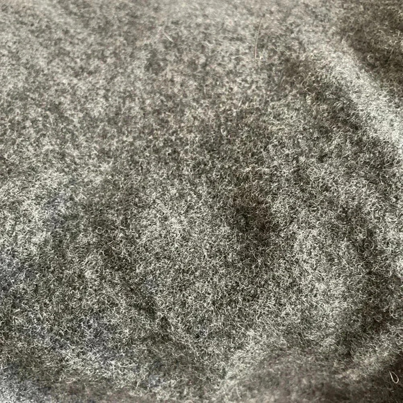 Woolen Deane & White Wool Button Down Grey Cardigan - Picture 14 of 14